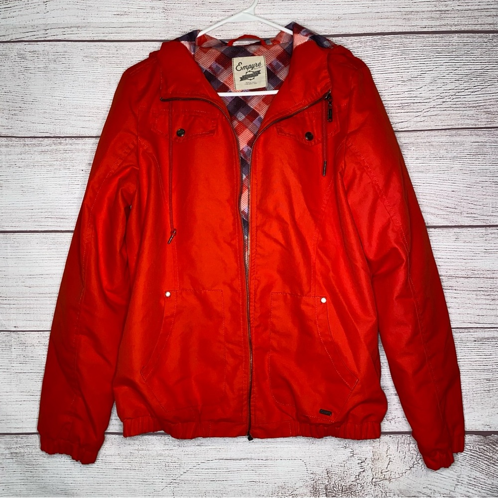 Empyre Women’s red jacket with hood